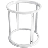 Round Plinth Frame - White - Green Loop Global