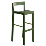 Tall Tero barstool with timber seat