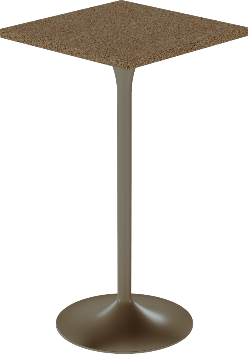 Alba Bar Table – 60cm Square - Green Loop Global