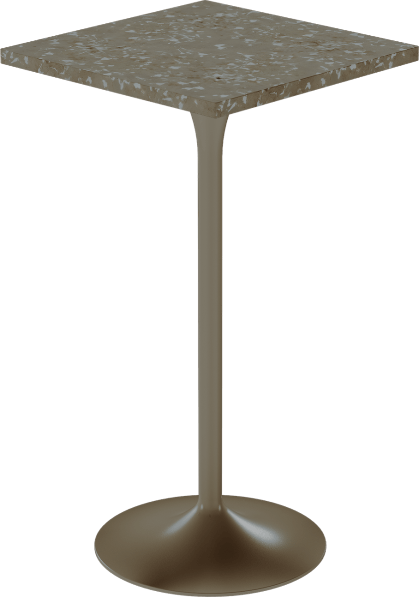Alba Bar Table – 60cm Square - Green Loop Global