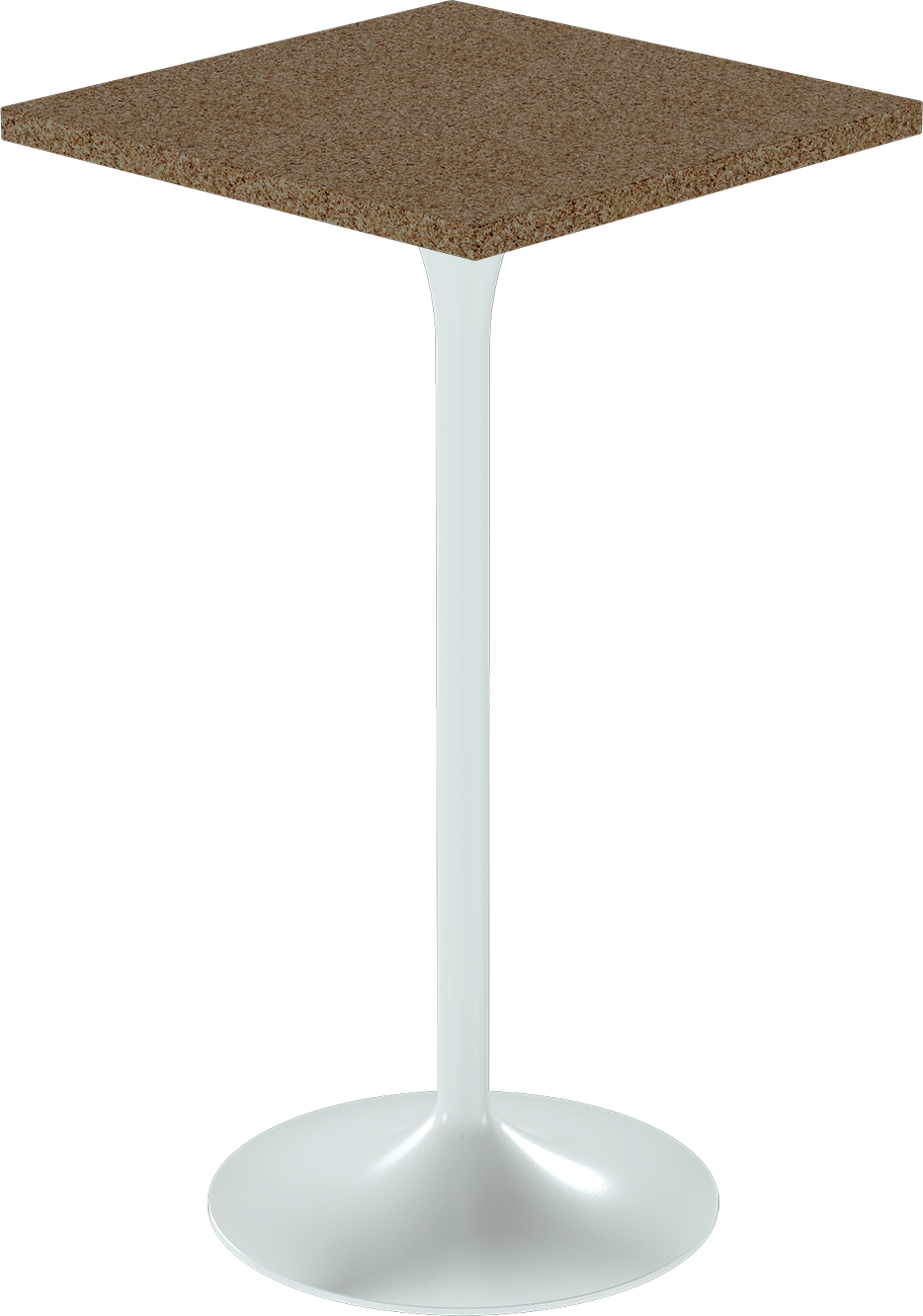 Alba Bar Table – 60cm Square - Green Loop Global furniture