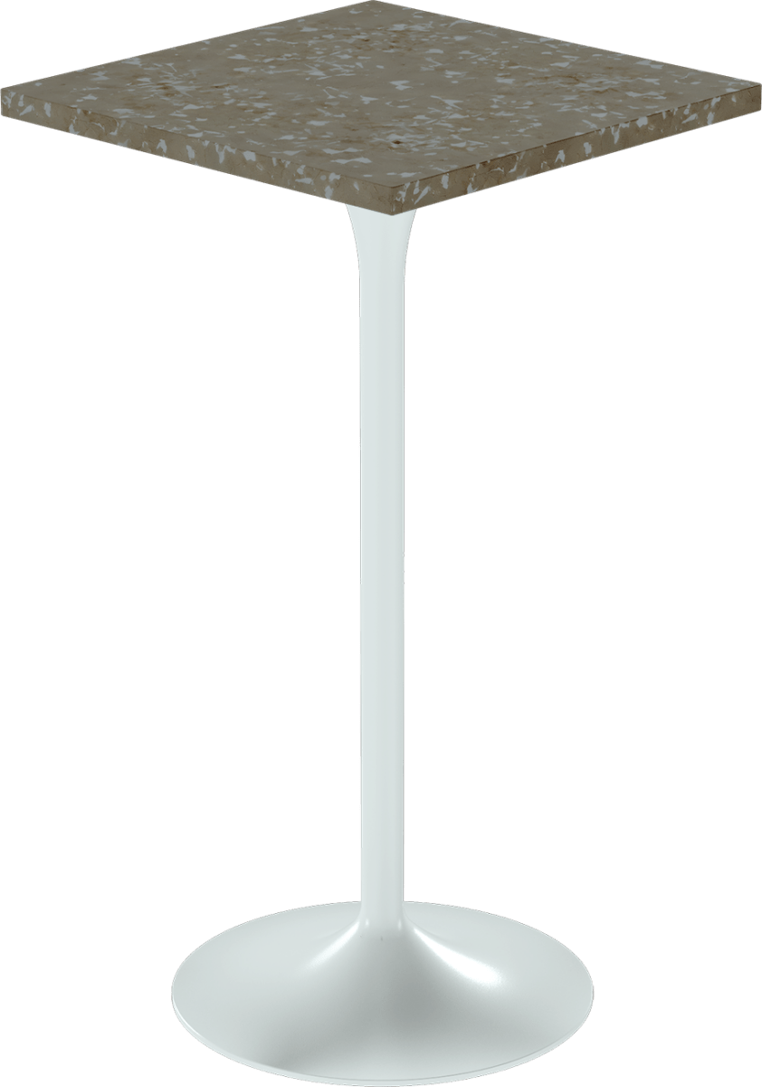 Alba Bar Table – 60cm Square - Green Loop Global