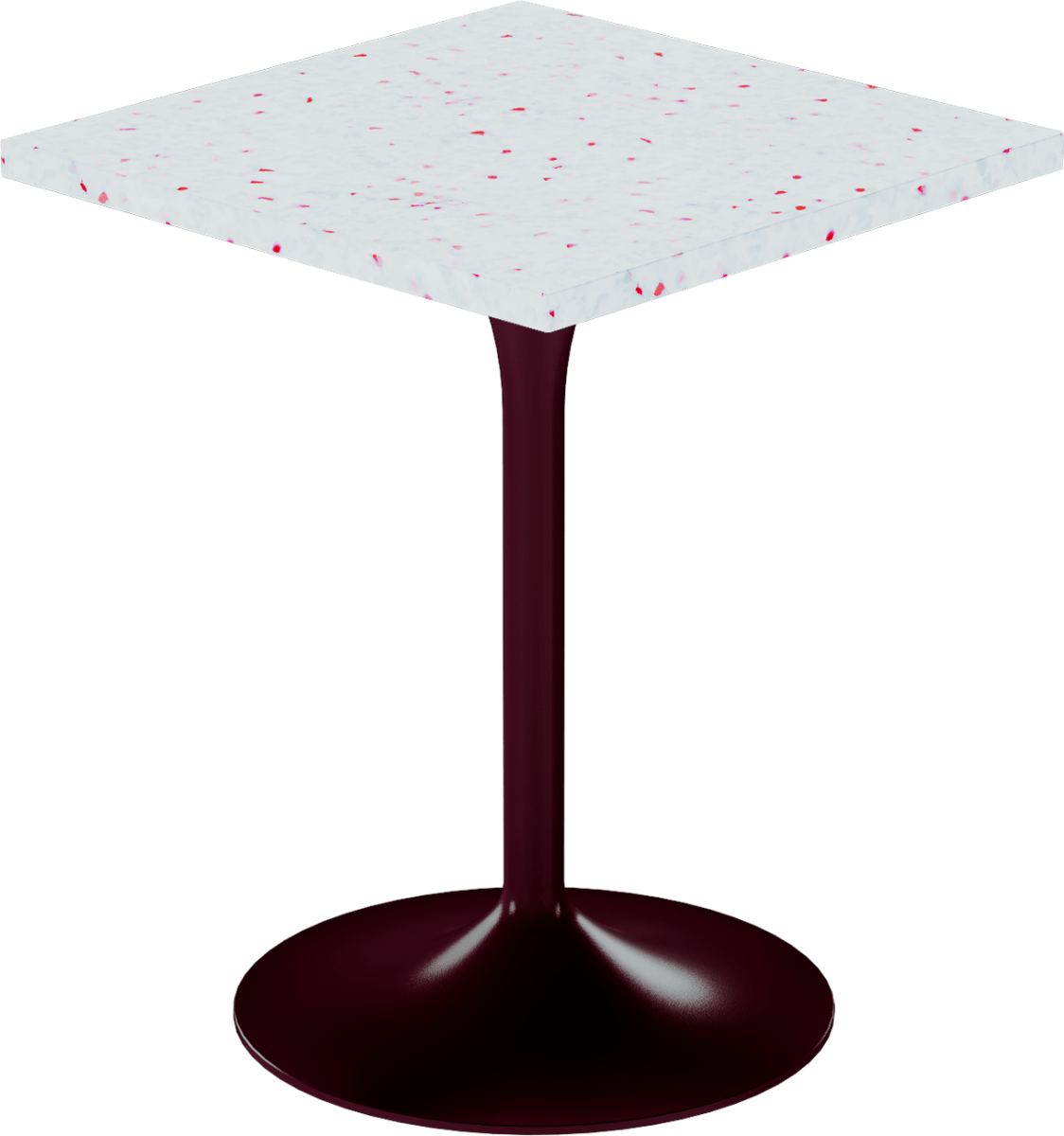 Alba Cafe Table – 60cm Square - Green Loop Global