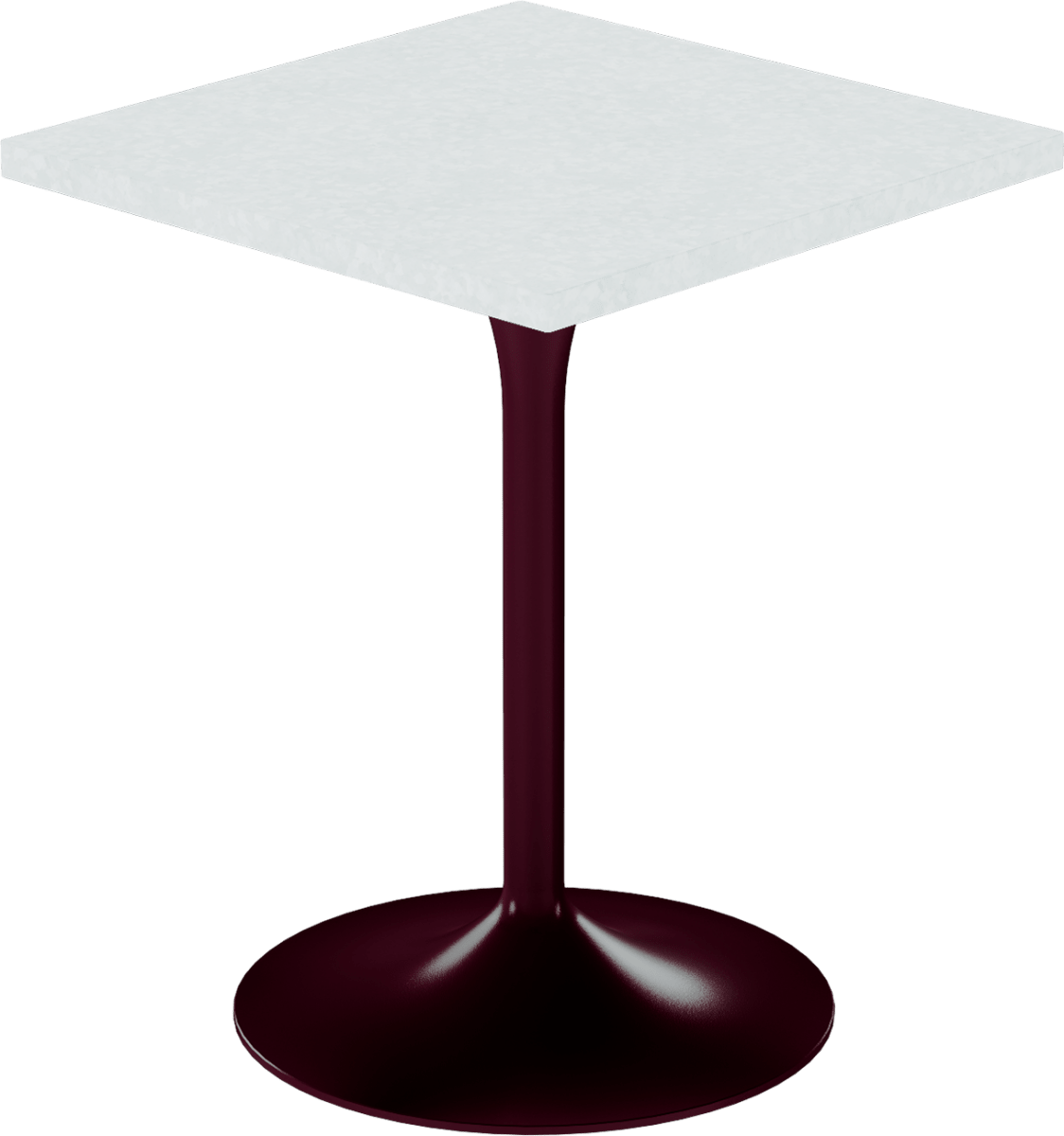 Alba Cafe Table – 60cm Square - Green Loop Global