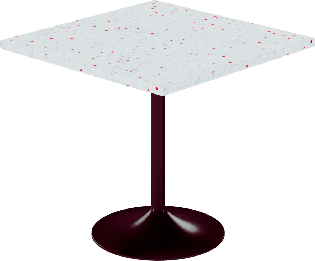 Alba Cafe Table – 80cm Square - Green Loop Global
