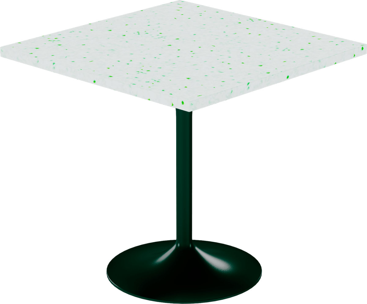 Alba Cafe Table – 80cm Square - Green Loop Global