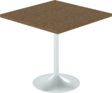 Alba Cafe Table – 80cm Square - Green Loop Global furniture