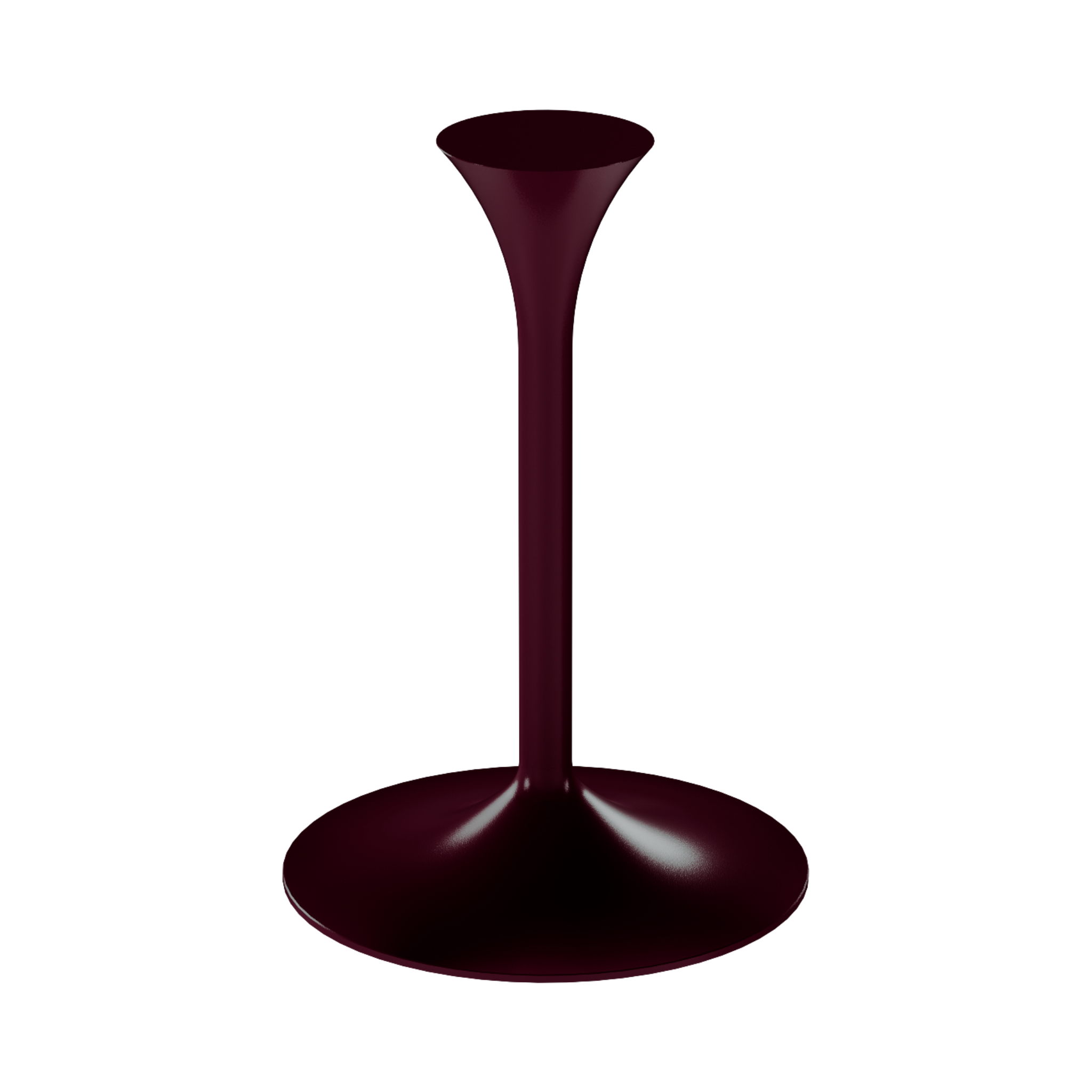 Alba Cafe Table Base – Burgundy