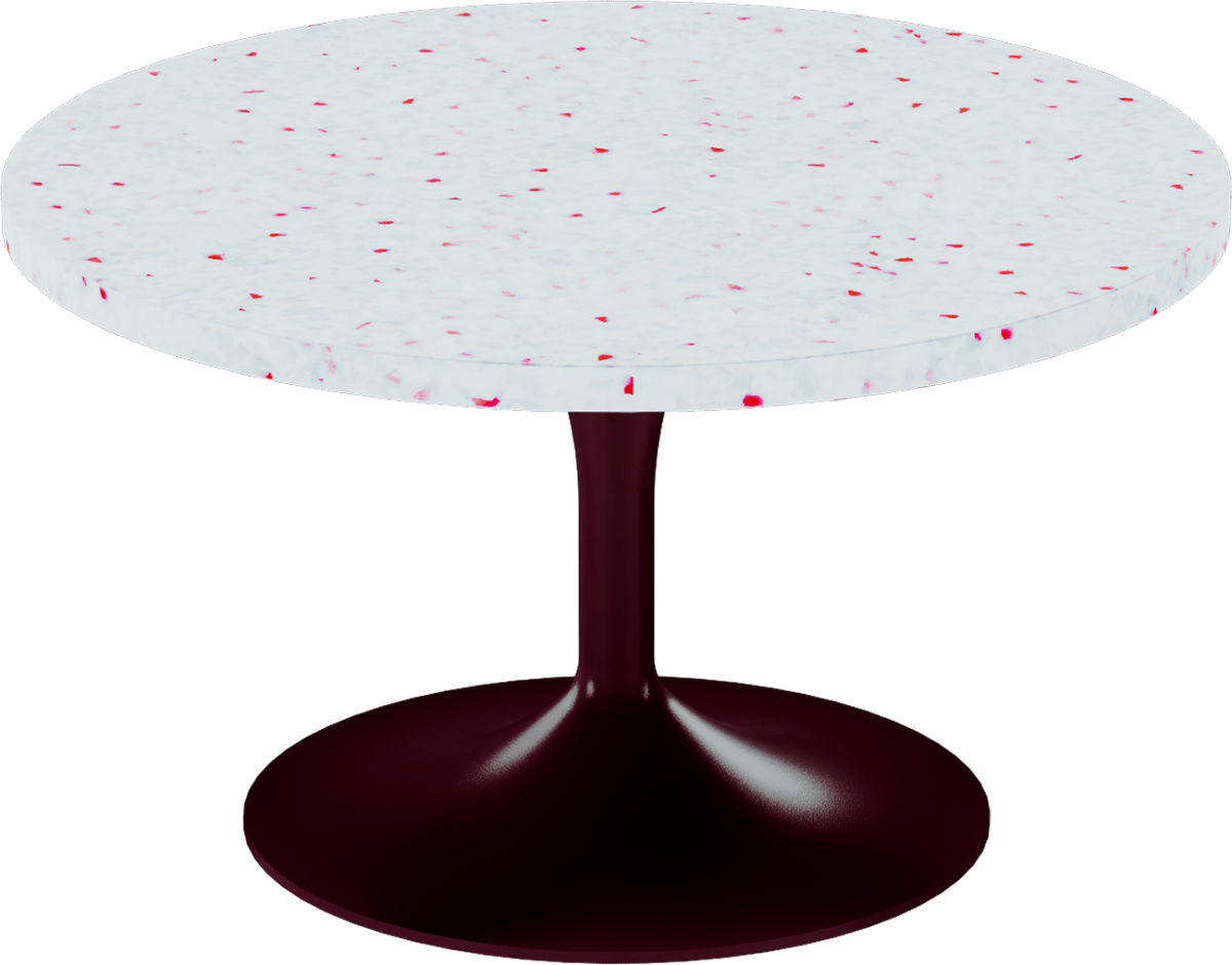 Alba Coffee Table – 80cm Round - Green Loop Global