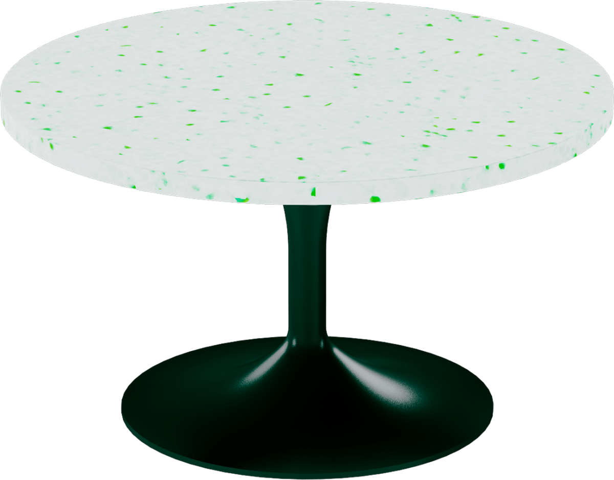 Alba Coffee Table – 80cm Round - Green Loop Global