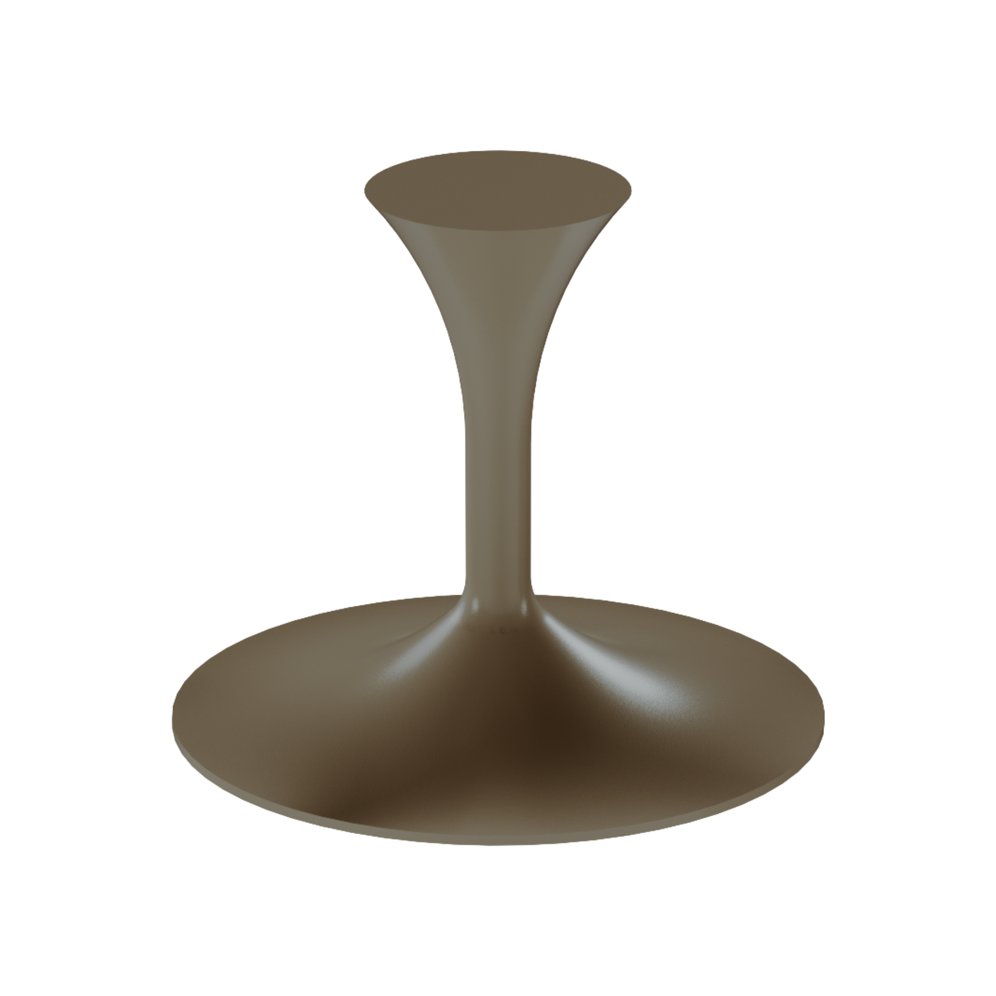 Alba Coffee Table Base – Taupe