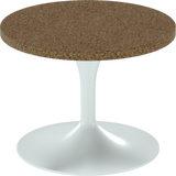 Alba Side Table – 60cm Round - Green Loop Global furniture