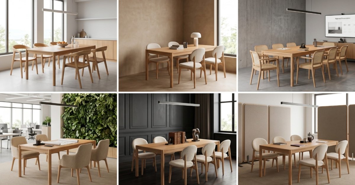 Aldo Dining Table - Green Loop Global