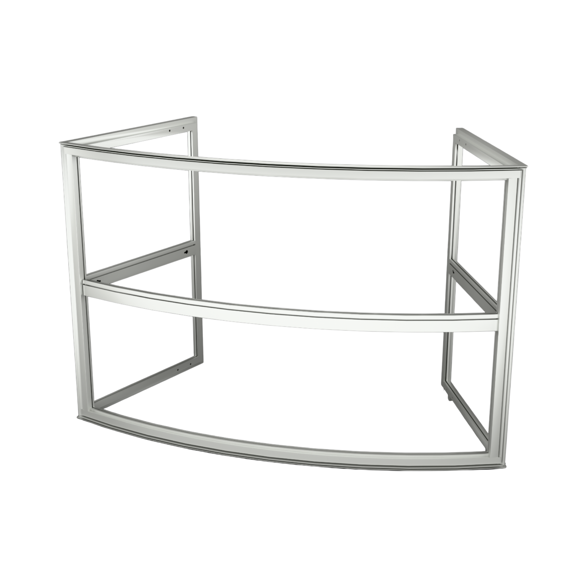 Arc Cabinet Frame – White