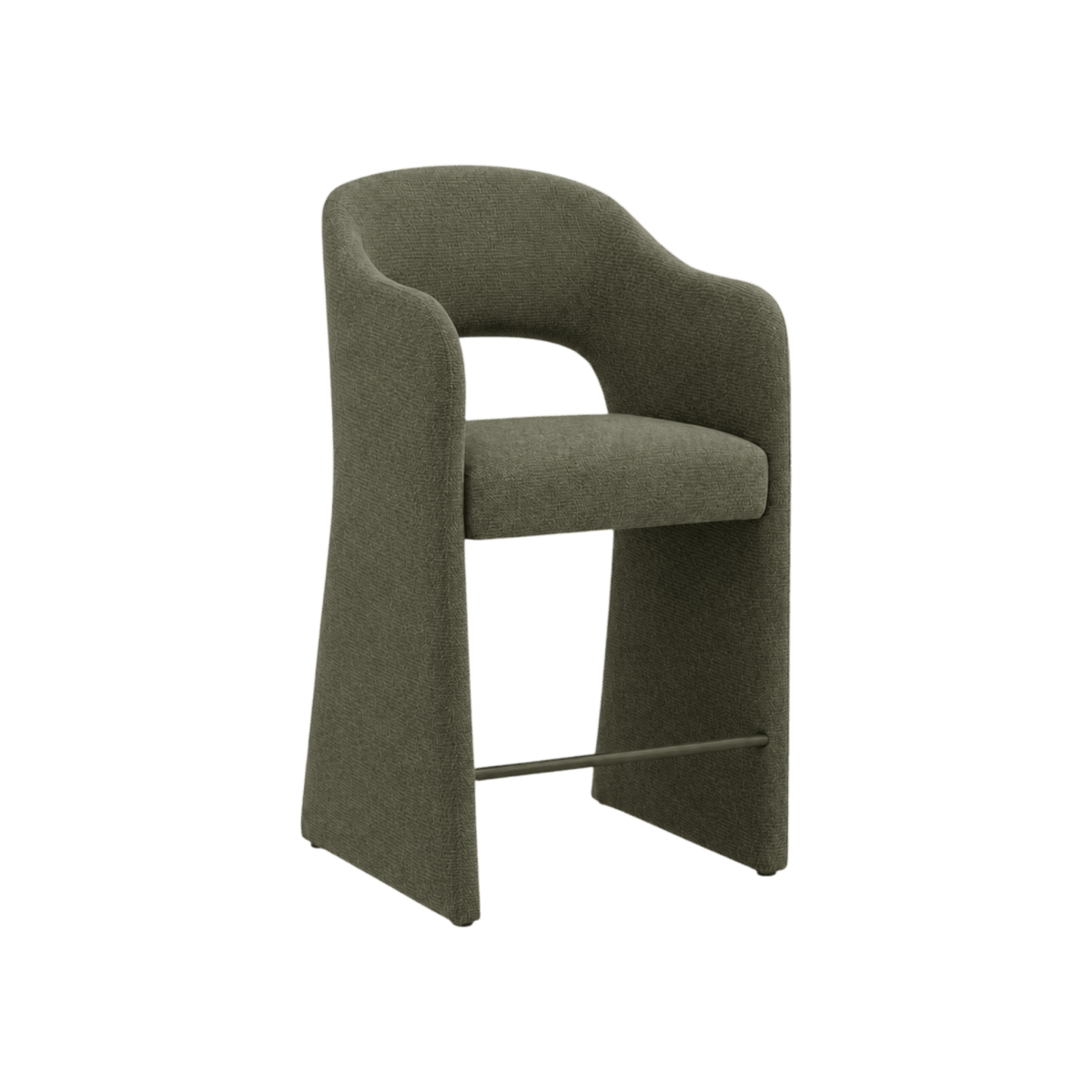Arden Upholstered Barstool - Green Loop Global
