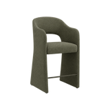 Arden Upholstered Barstool – Green