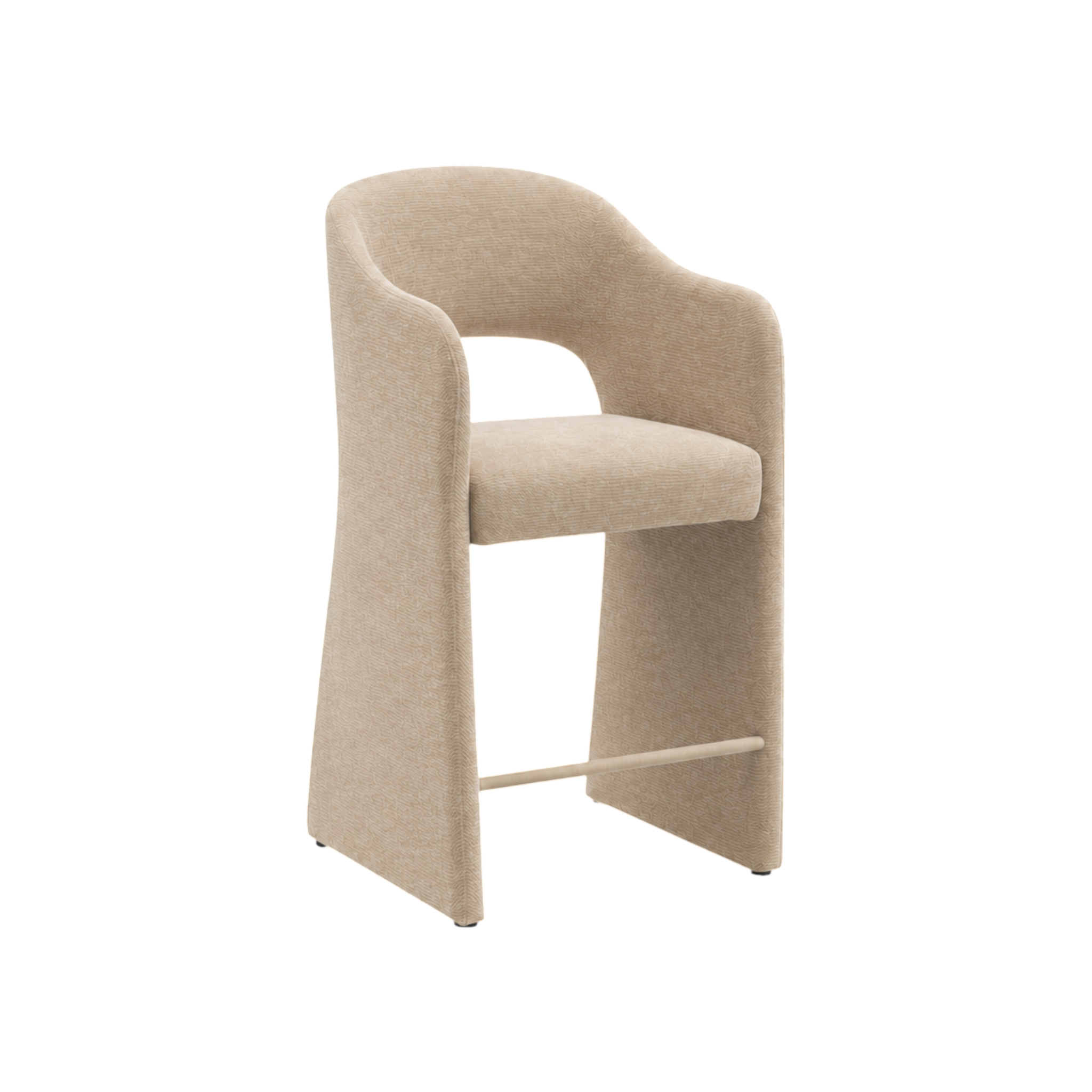 Arden Upholstered Barstool - Green Loop Global furniture
