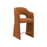 Arden Upholstered Barstool – Ochre
