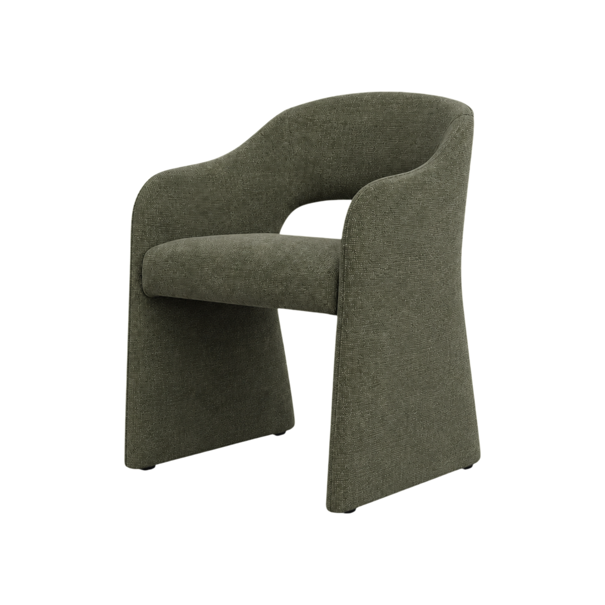 Arden Upholstered Dining Chair – Green