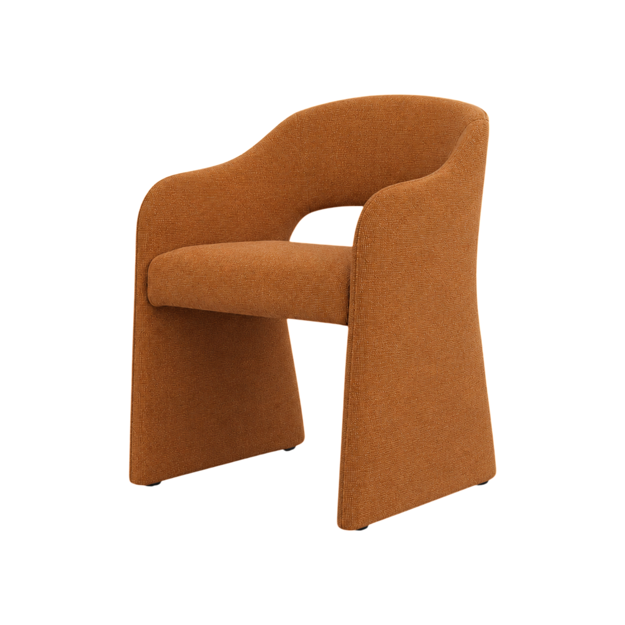 Arden Upholstered Dining Chair – Ochre