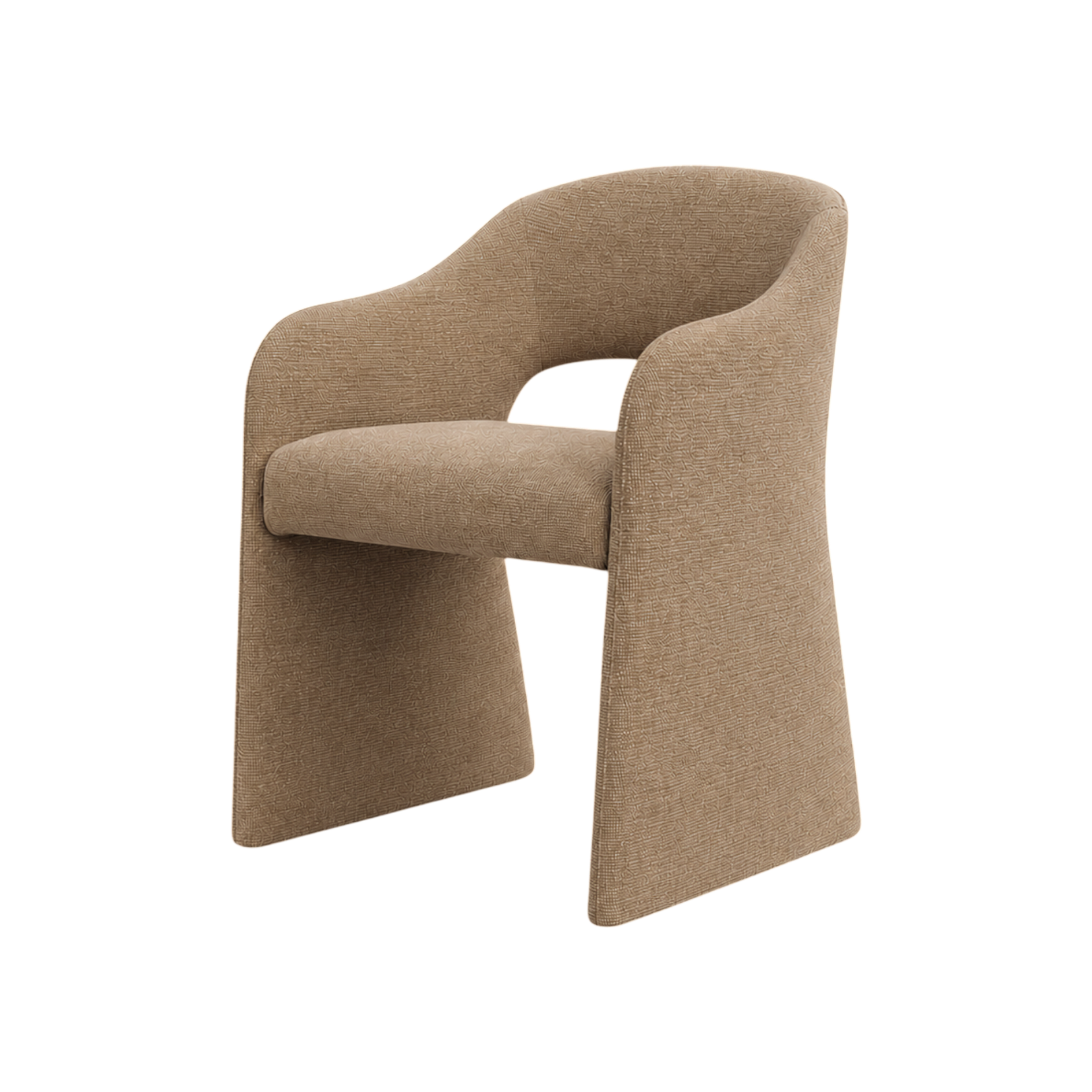 Arden Upholstered Dining Chair – Taupe