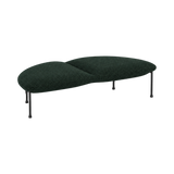 Arlo Half-Curve Two-Seat Bench – Green