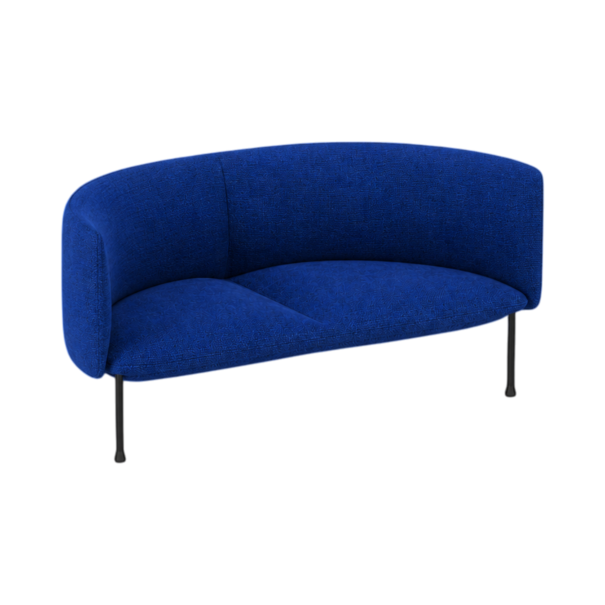 Arlo Half-Curve Two-Seat – Blue