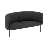 Arlo Half-Curve Two-Seat – Charcoal