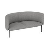 Arlo Half-Curve Two-Seat – Grey