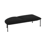 Arlo Left-Curve Two-Seat Bench - Green Loop Global furniture