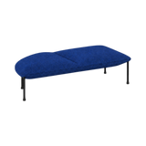 Arlo Left-Curve Two-Seat Bench – Blue