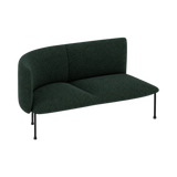Arlo Left-Curve Two-Seat – Green