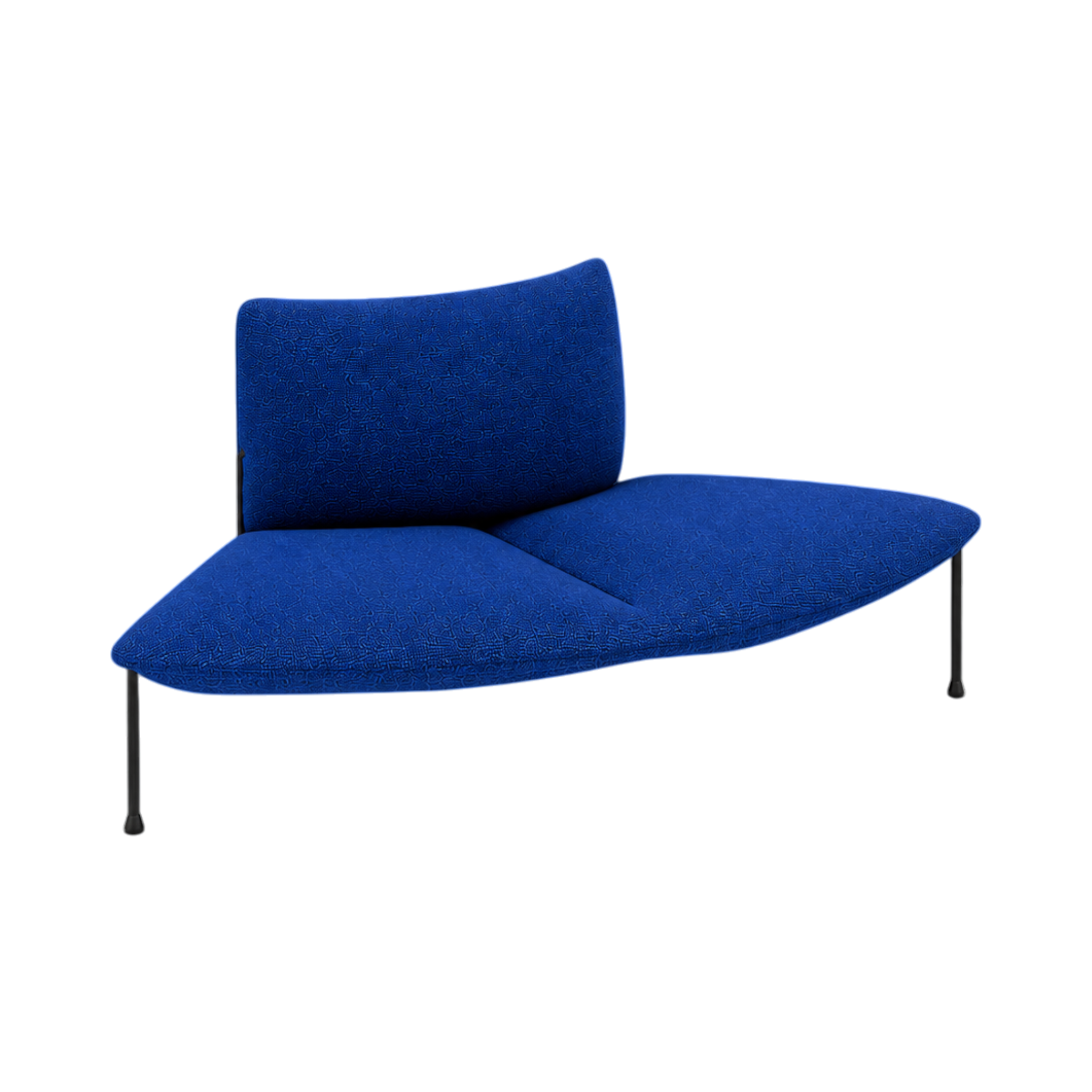 Arlo Outer-Curve Two-Seat – Blue