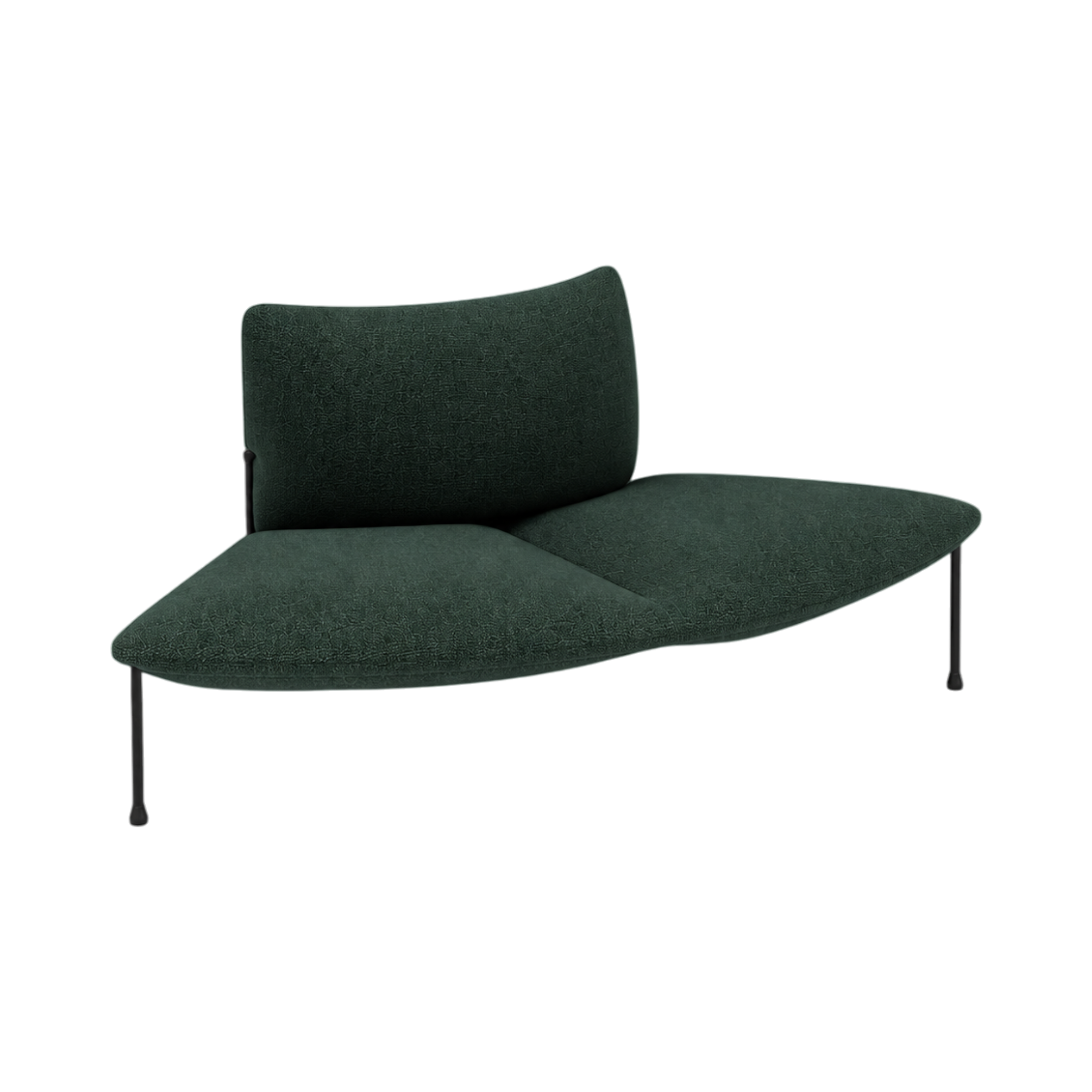 Arlo Outer-Curve Two-Seat – Green