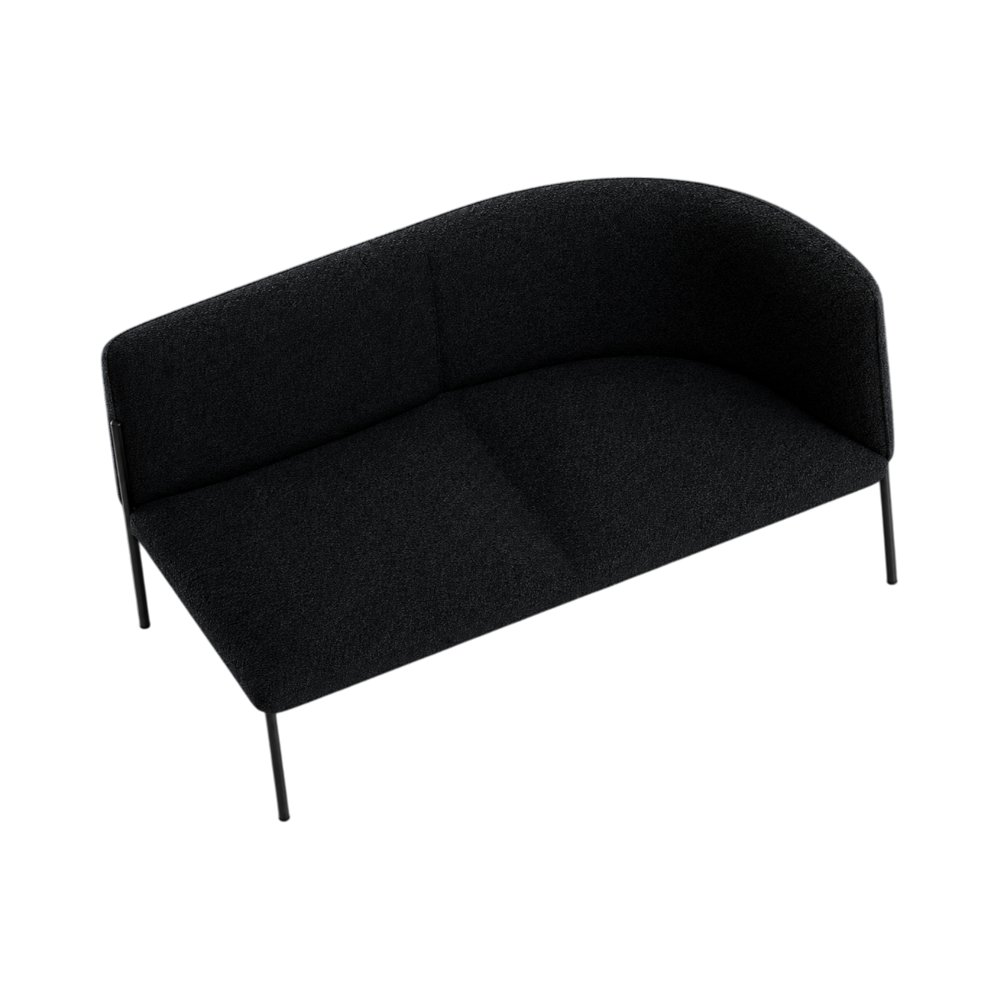 Arlo Right-Curve Two-Seat - Green Loop Global furniture