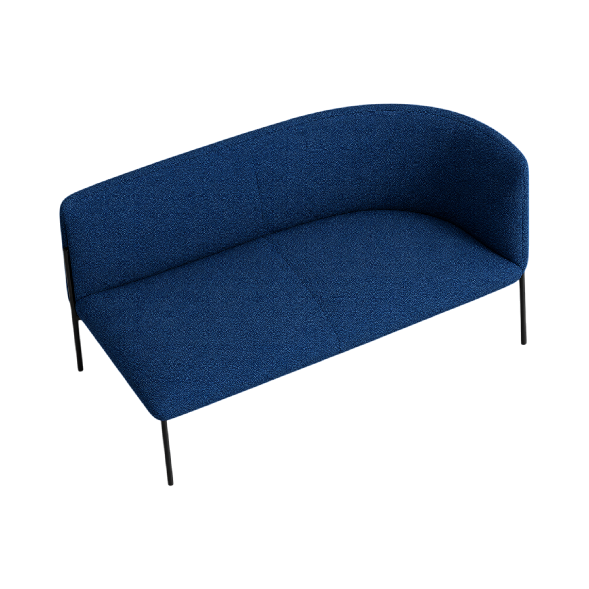 Arlo Right-Curve Two-Seat – Blue
