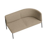 Arlo Right-Curve Two-Seat – Oat