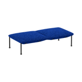 Arlo Straight Two-Seat Bench – Blue
