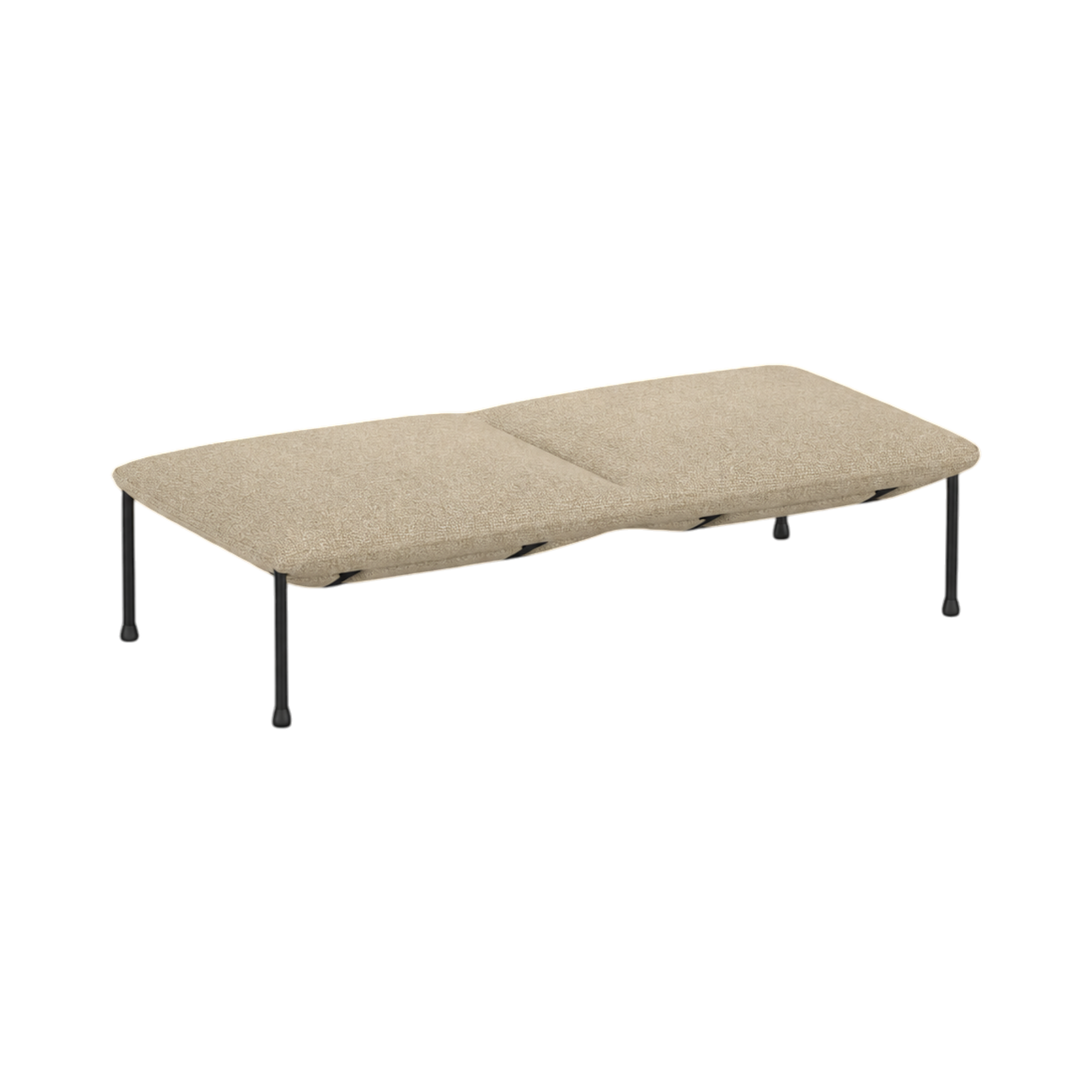 Arlo Straight Two-Seat Bench – Oat