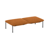 Arlo Straight Two-Seat Bench – Orange