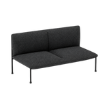 Arlo Straight Two-Seat – Charcoal