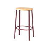 Ashton Barstool – Burgundy