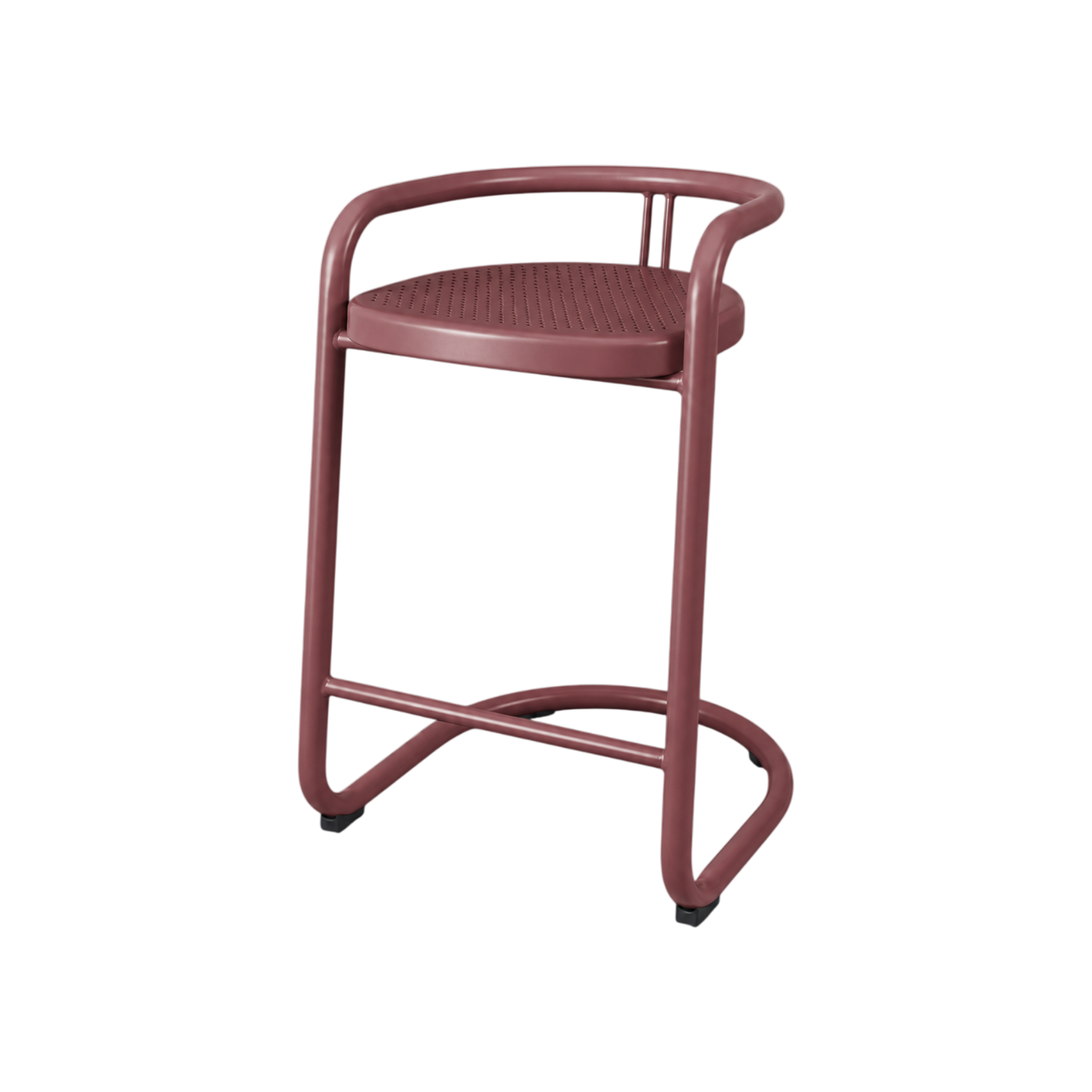 Bailey Stool – Burgundy