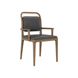 Bennett Dining Chair – Walnut Oak / Charcoal
