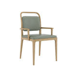 Bennett Dining Chair – Natural Oak / Sage