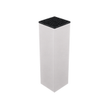 Box Plinth 400 – H1000 – White / Replene Black
