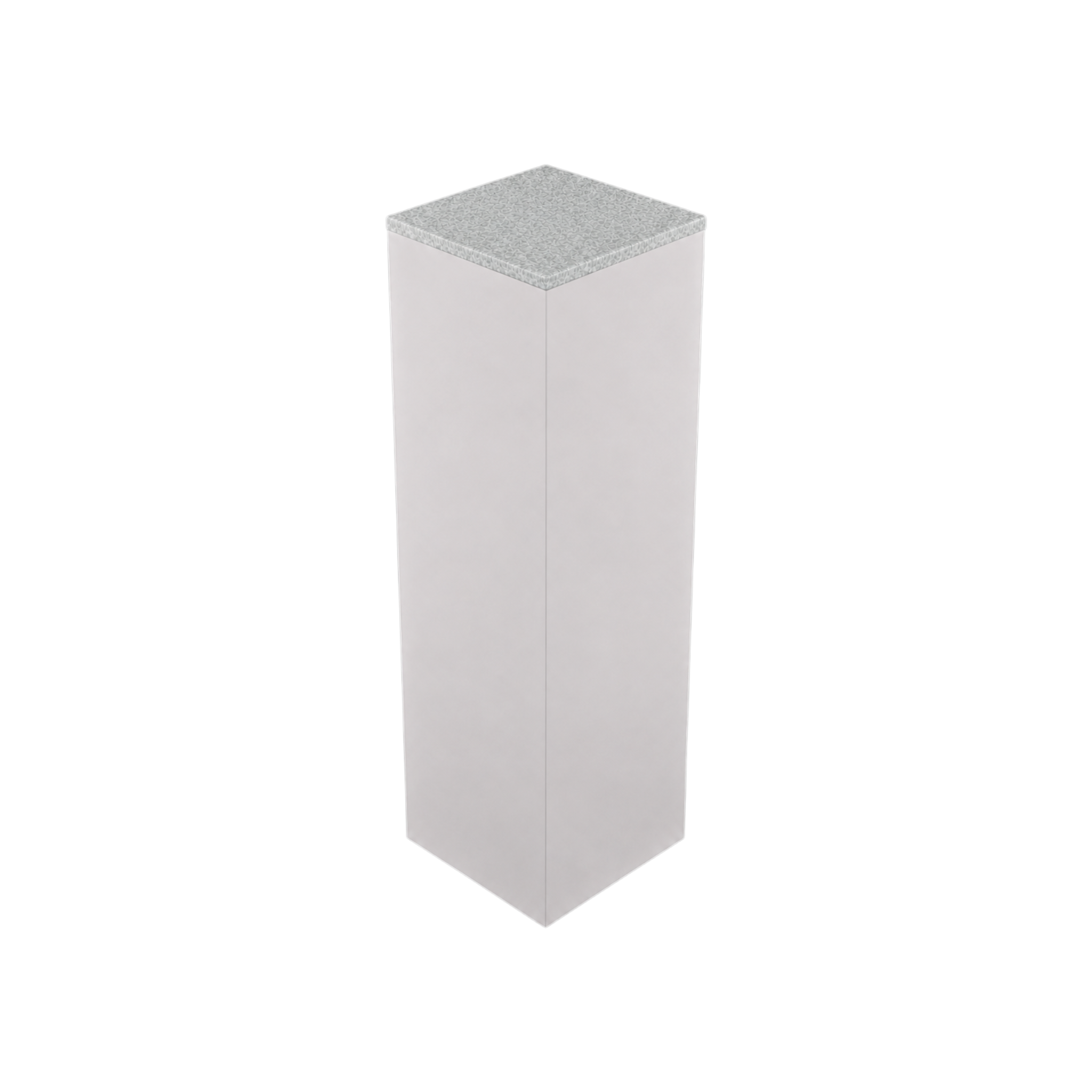 Box Plinth 400 – H1000 – White / Replene White