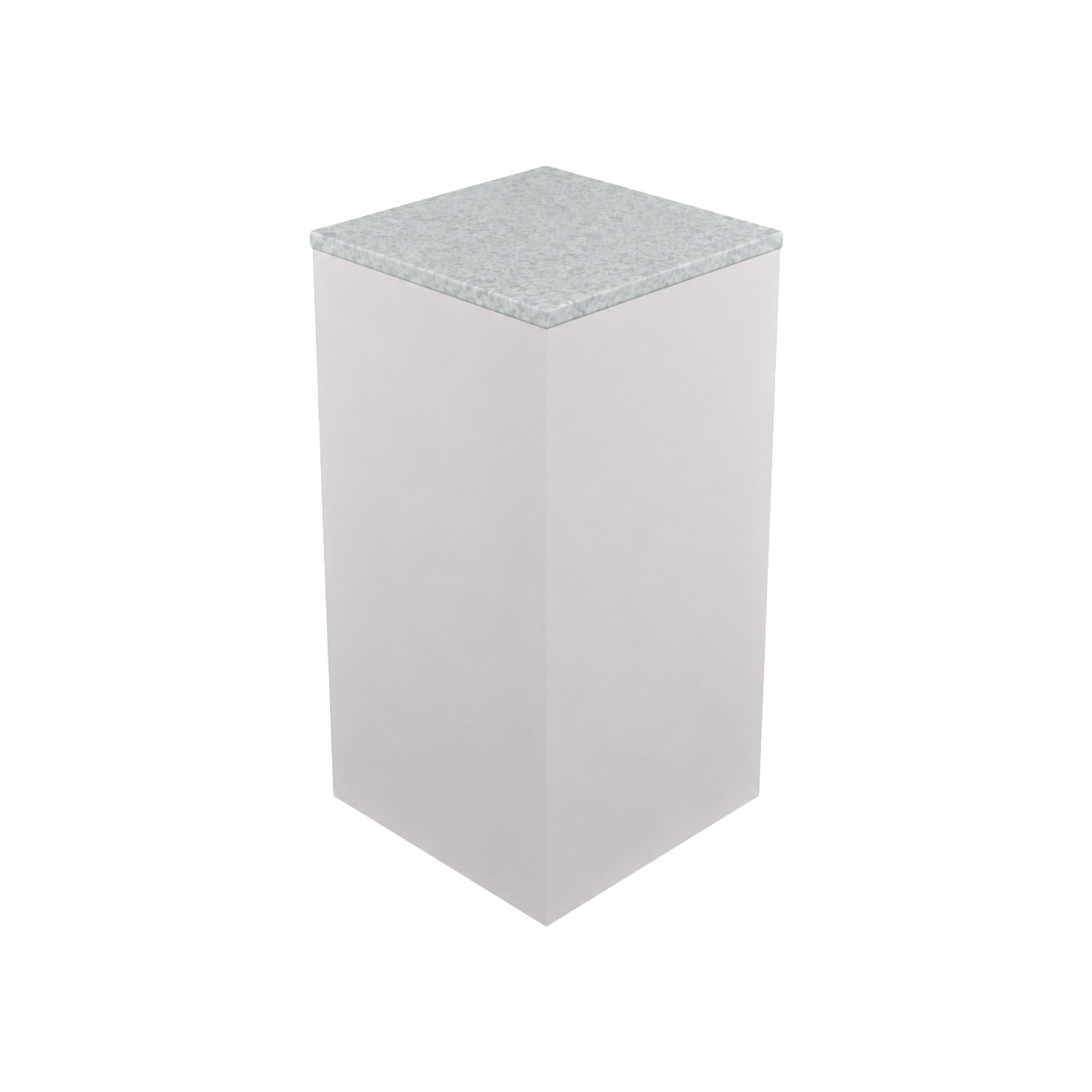 Box Plinth 400 – H500 – White / Replene White
