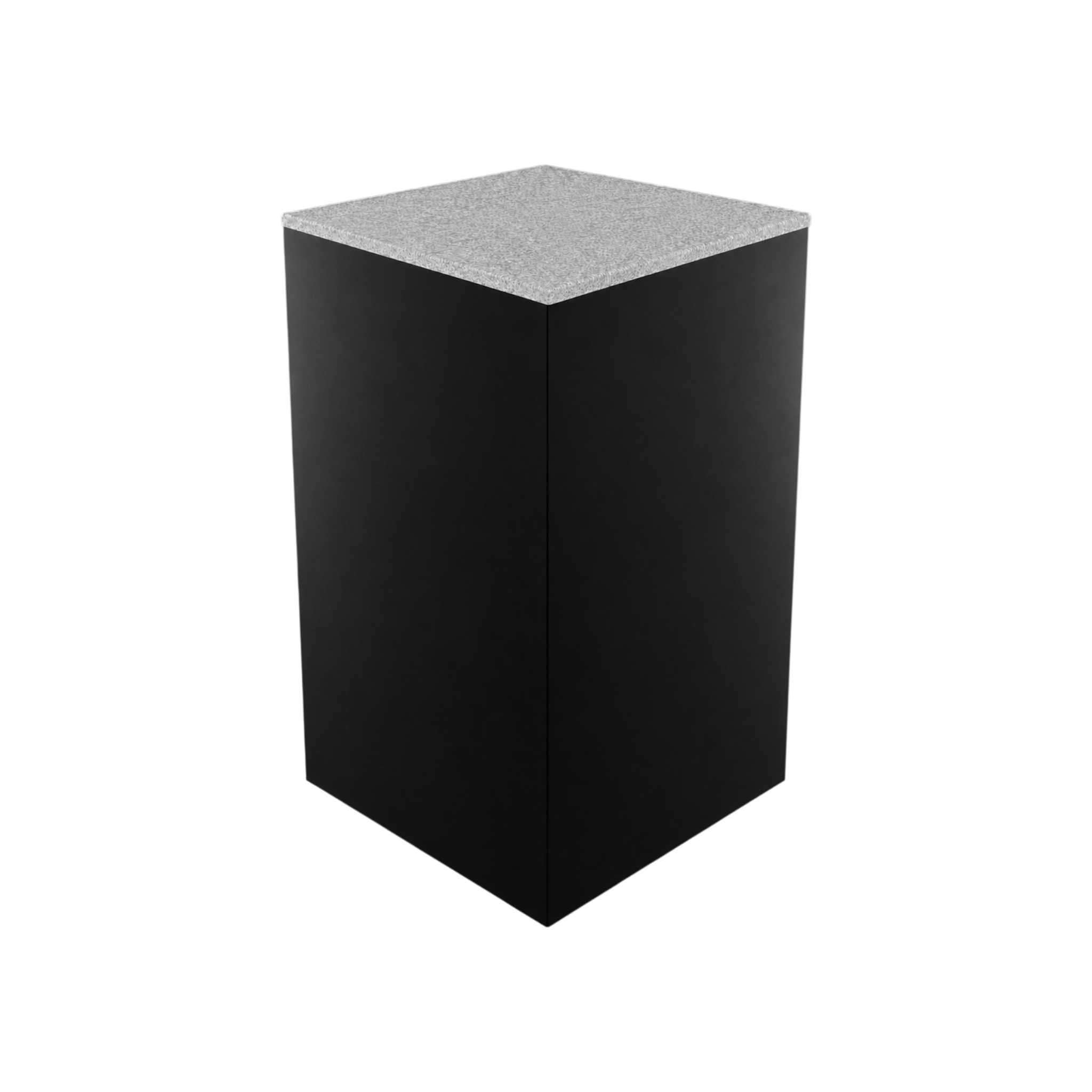 Box Plinth 600 – H1000 – Black / Replene White