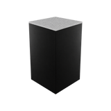 Box Plinth 600 – H1000 – Black / Replene White